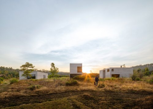 Three Brutalist Structures Combine as an Otherworldly Retreat in the Mexican Countryside