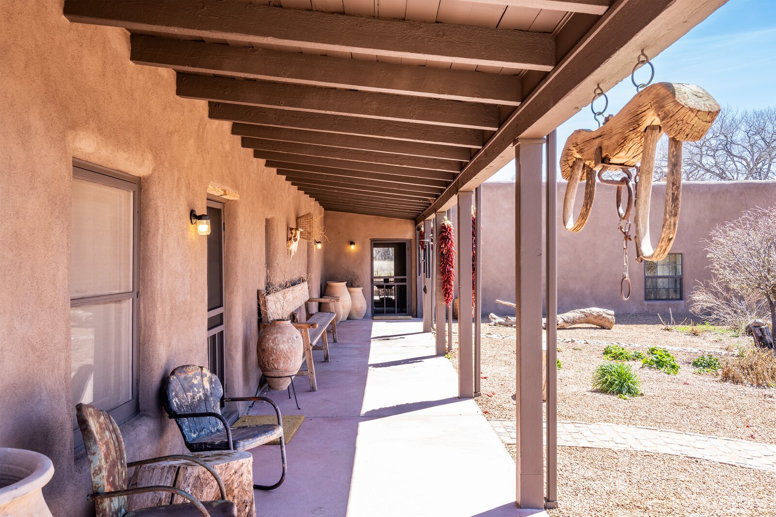 In New Mexico, a 1700s Pueblo-Style Home Hits the Market for $1.9M