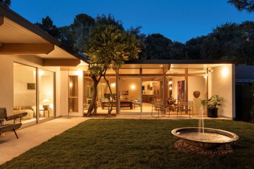 This $5.5M L.A. Midcentury Has Reimagined Interiors and a Brand-New Pool