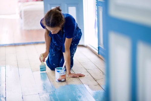 If You Hate Your Floors, Why Don't You Paint Them?