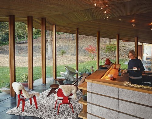 Articles about midcentury home maintains its quirkiness after all these years on Dwell.com