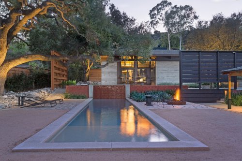 Articles about 7 outdoor fireplaces and fire pits we love on Dwell.com