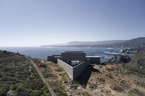 A Cabin Perched on the Rugged, Remote Chilean Coast Is Equally Extreme