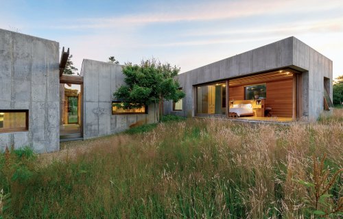 Articles about six concrete boxes make jaw dropping marthas vineyard home on Dwell.com