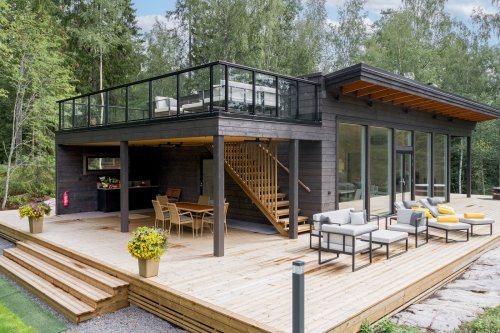 Prefab Builder Pluspuu Makes New and Improved Log Cabins Starting at $175K
