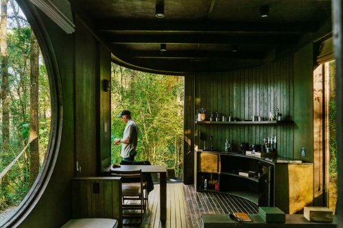 This Mexican Prefab Cabin Avoids Clichés While Framing Nature