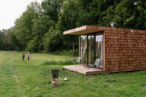 Articles about tiny cabins vermont woods commune nature on Dwell.com
