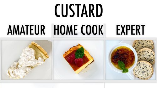 4 Levels of Custard: Amateur to Food Scientist