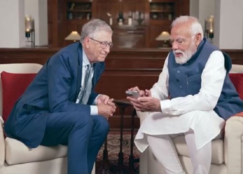 Coming up on Friday: PM Modi-Bill Gates in freewheeling chat, AI to Climate change discussed