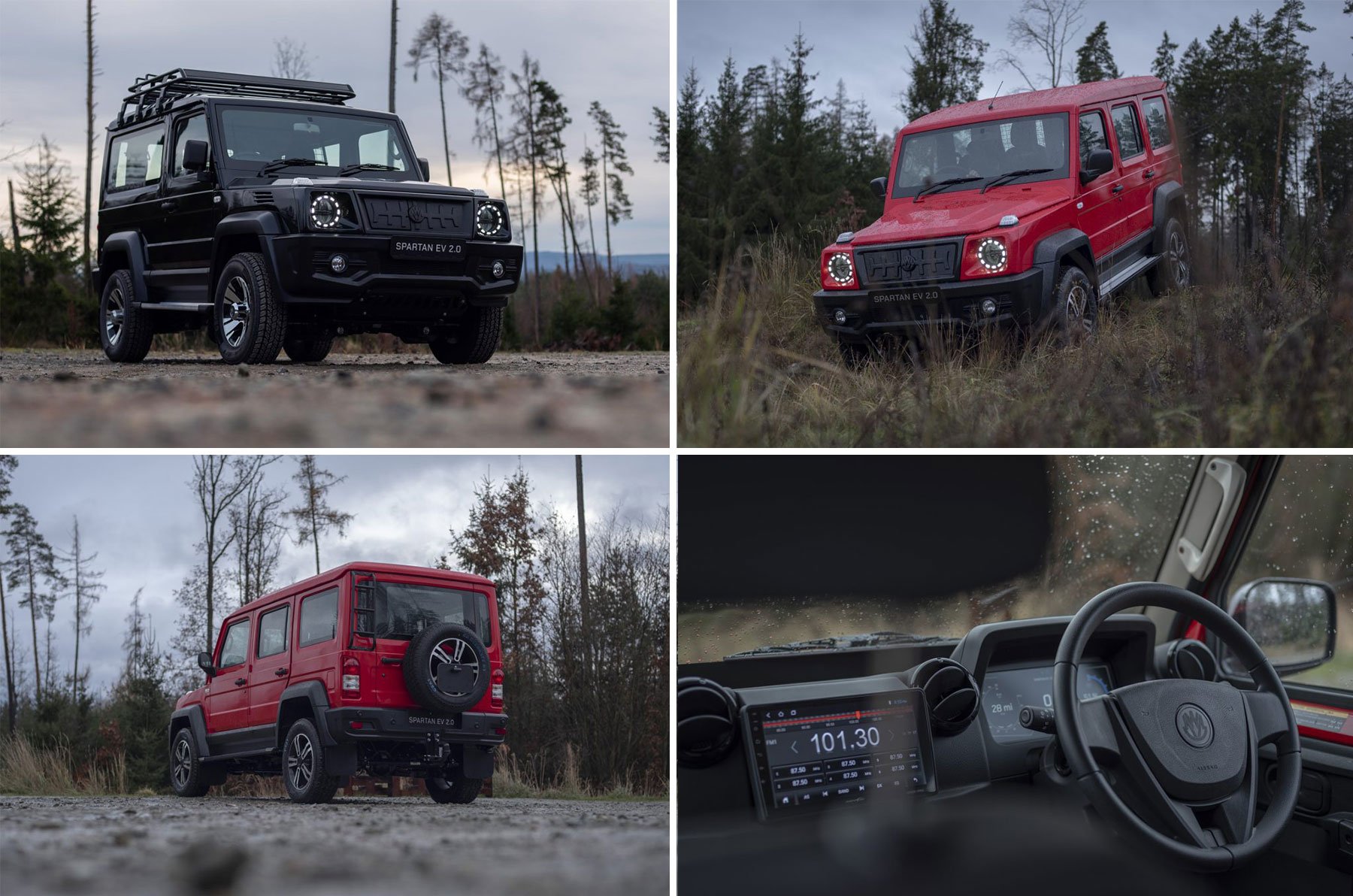 Magazin: Tschechischer eOffroader Spartan 2.0 fürs Grobe. Fiat Topolino 75 km/h schnell?! Jaguar – Verlust von 85% der Stammklientel. Porsche Taycan Turbo GT schlägt 911 Turbo S.
