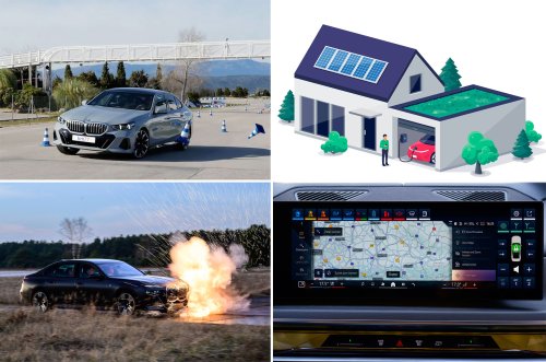 Dienstag Magazin: BMW i5 enttäuscht im Elchtest bei km77.com. BMW i7 Protection – die erste gepanzerte Elektrolimousine. ADAC Sonnenkilometer-Monitor 2024. - e-engine - Alles rund um E-Mobilität