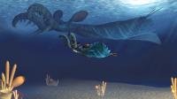 Earth's first giant predators produced killer babies