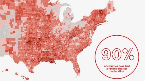 Atlas of Disaster shows 90% of US counties in last decade