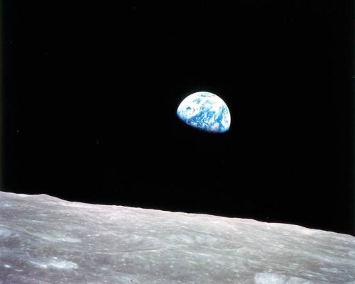 Apollo 8 Earthrise photo anniversary, December 24