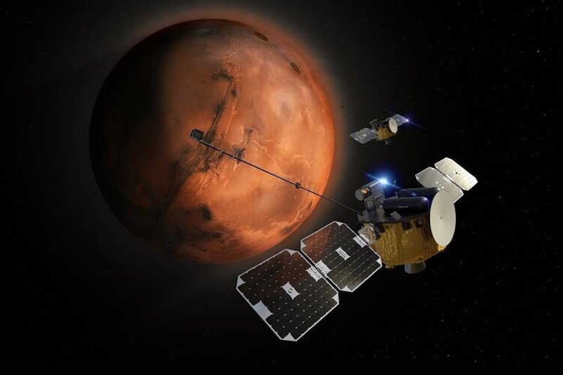 EarthSky | Blue and Gold orbiters bound for Mars in 2024
