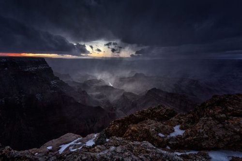Watch: Grand Canyon cloud inversion