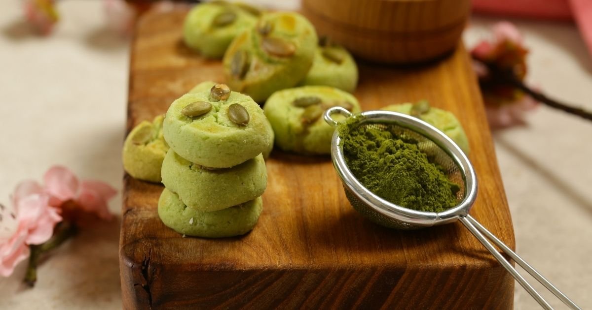 Matcha Sugar Cookies Recipe (Naturally Green!)