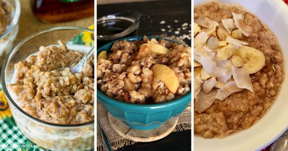 5 Slow Cooker Oatmeal Porridge Recipes for Cold Weather Mornings