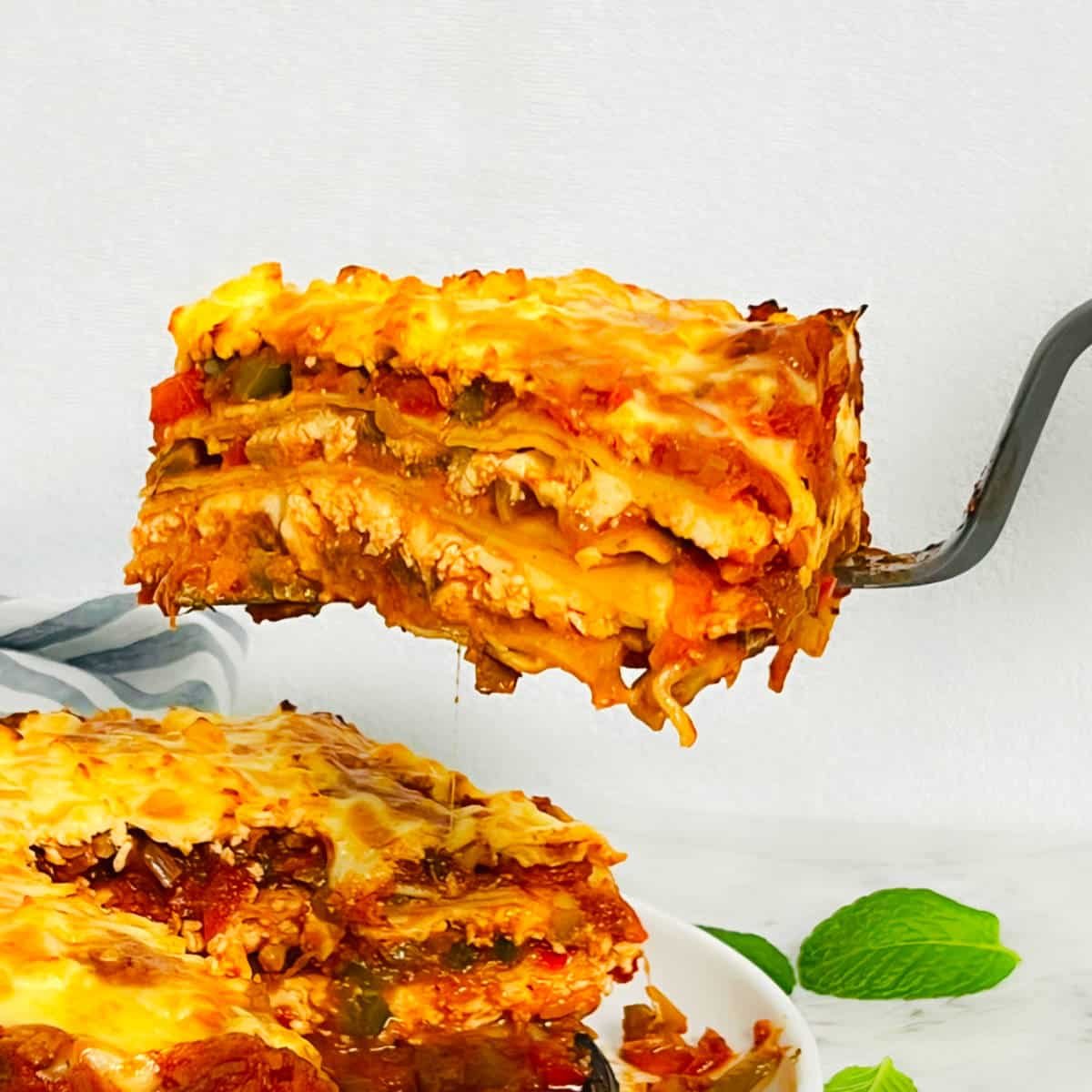 Paneer Lasagna / EASY Vegetarain Lasagna