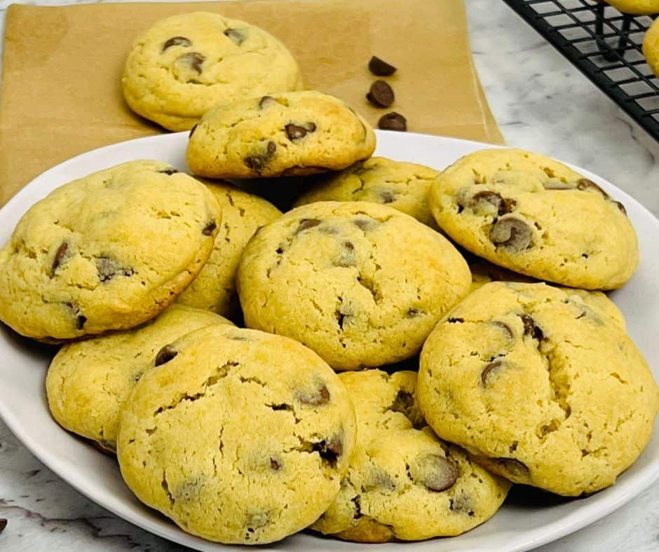 Eggless Chocolate Chip Cookies