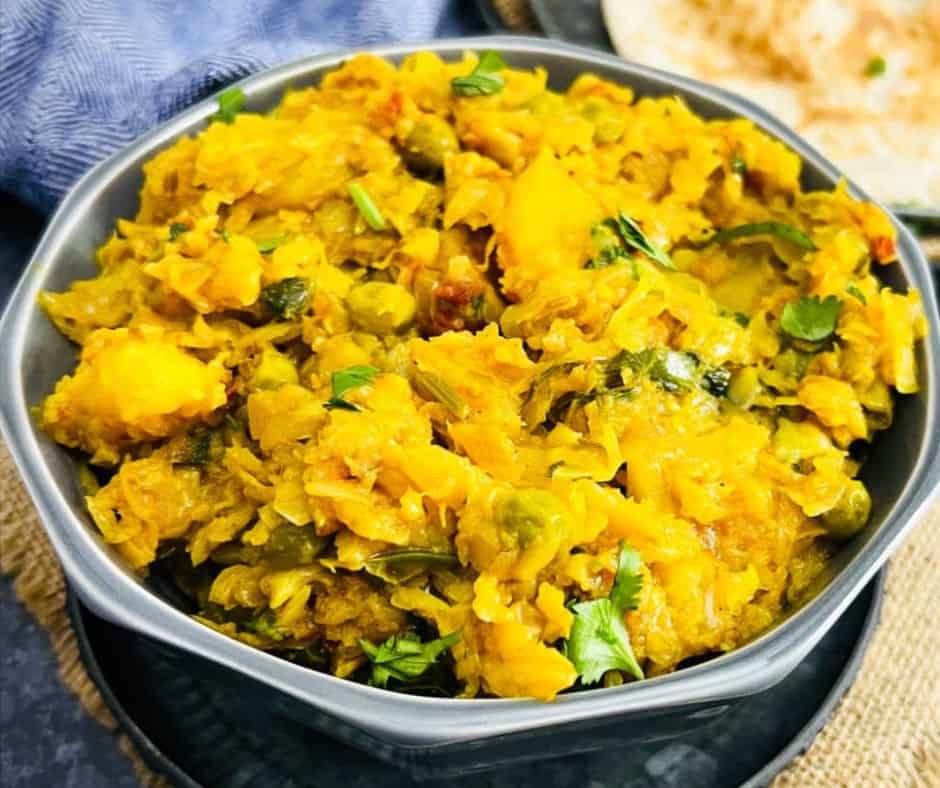 Cabbage Potato Curry