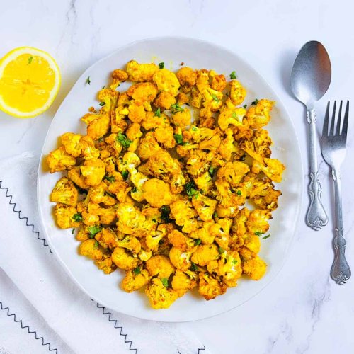 Easy Air Fryer Cauliflower Recipe (No Breading)