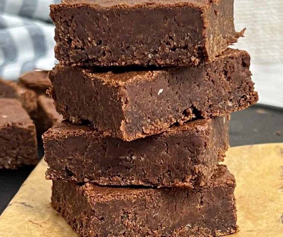 Eggless Brownies (Dark Chocolate Brownies)