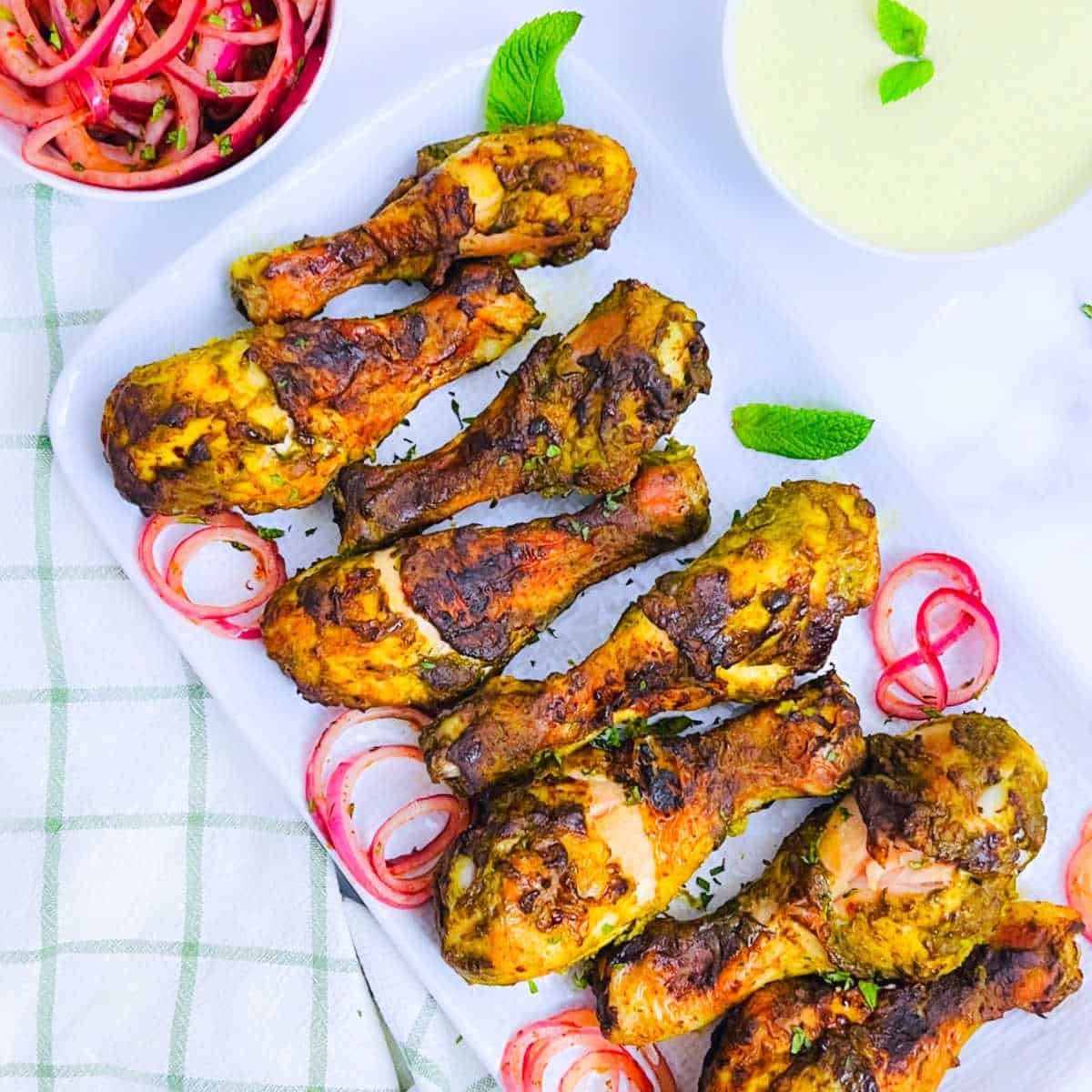 Chicken Tangdi Kabab (Grilled Chicken Drumsticks)