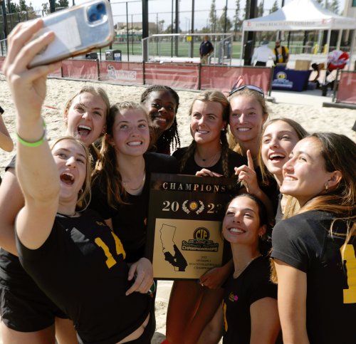 Mira Costa Vs Redondo Union Girls Beach Volleyball CIF Southern Section ...