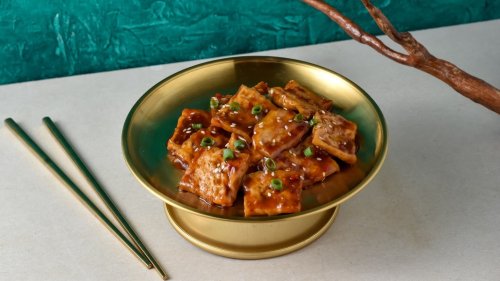 Vegane koreanische Küche: Dubu Jorim