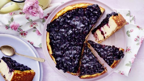 Heidelbeer-Pudding-Kuchen – Gibt’s überhaupt etwas Besseres?