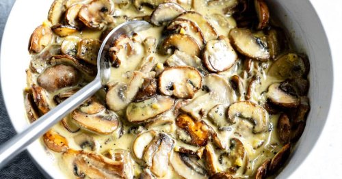 Easy Mushroom Cream Sauce - Perfect For Everything!