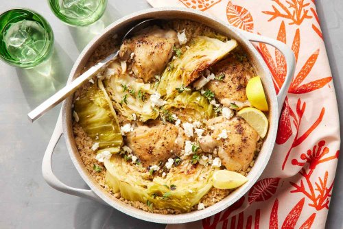 This One-Pan Chicken & Cabbage with Rice Is Really Delicious