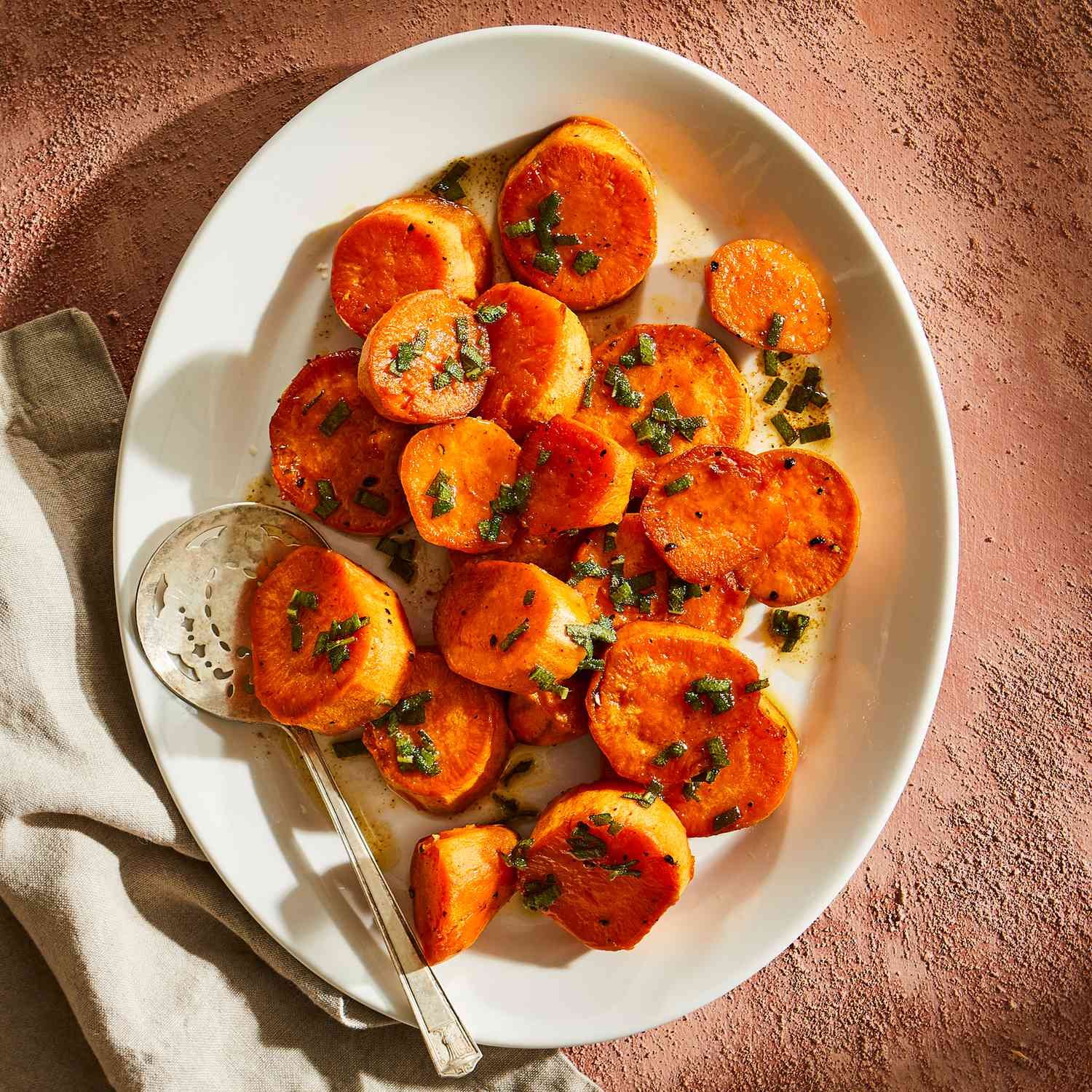 Melting Sweet Potatoes with Sage Brown Butter