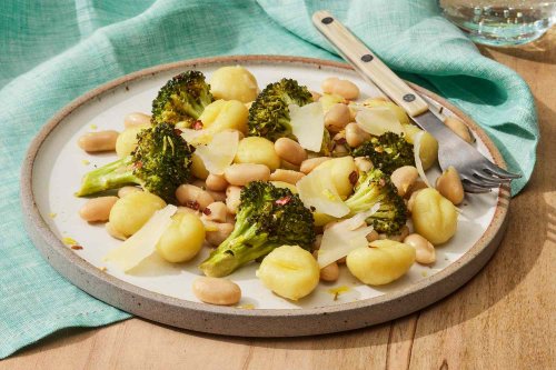 25-Minute Sheet-Pan Gnocchi with Broccoli & White Beans