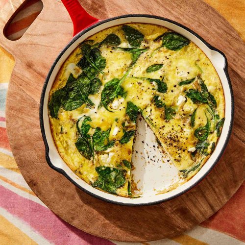 This Spinach & Feta Frittata Is as Simple as It Gets