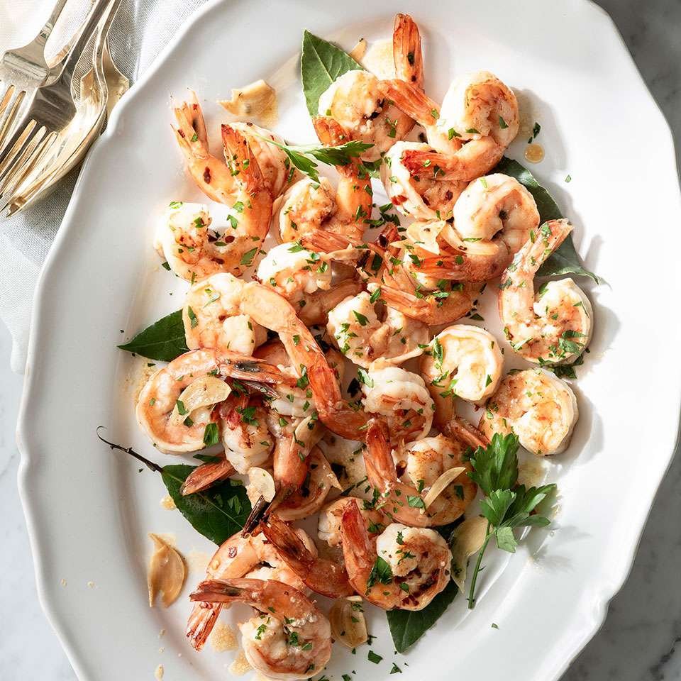 Garlic-Sauteed Shrimp