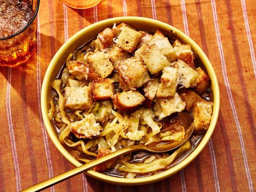 French Onion Cabbage Soup Is a Fun Twist on the Classic