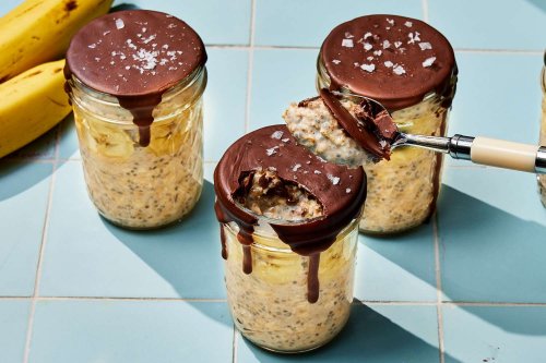 These Banana Bread Overnight Oats Combine Two of Our Favorite Foods
