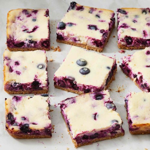 Lemon-Blueberry Cheesecake Bars Are the Perfect Summer Treat