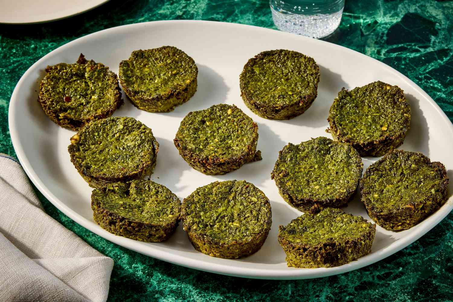 These Spinach-Feta Cakes Are Packed with Protein