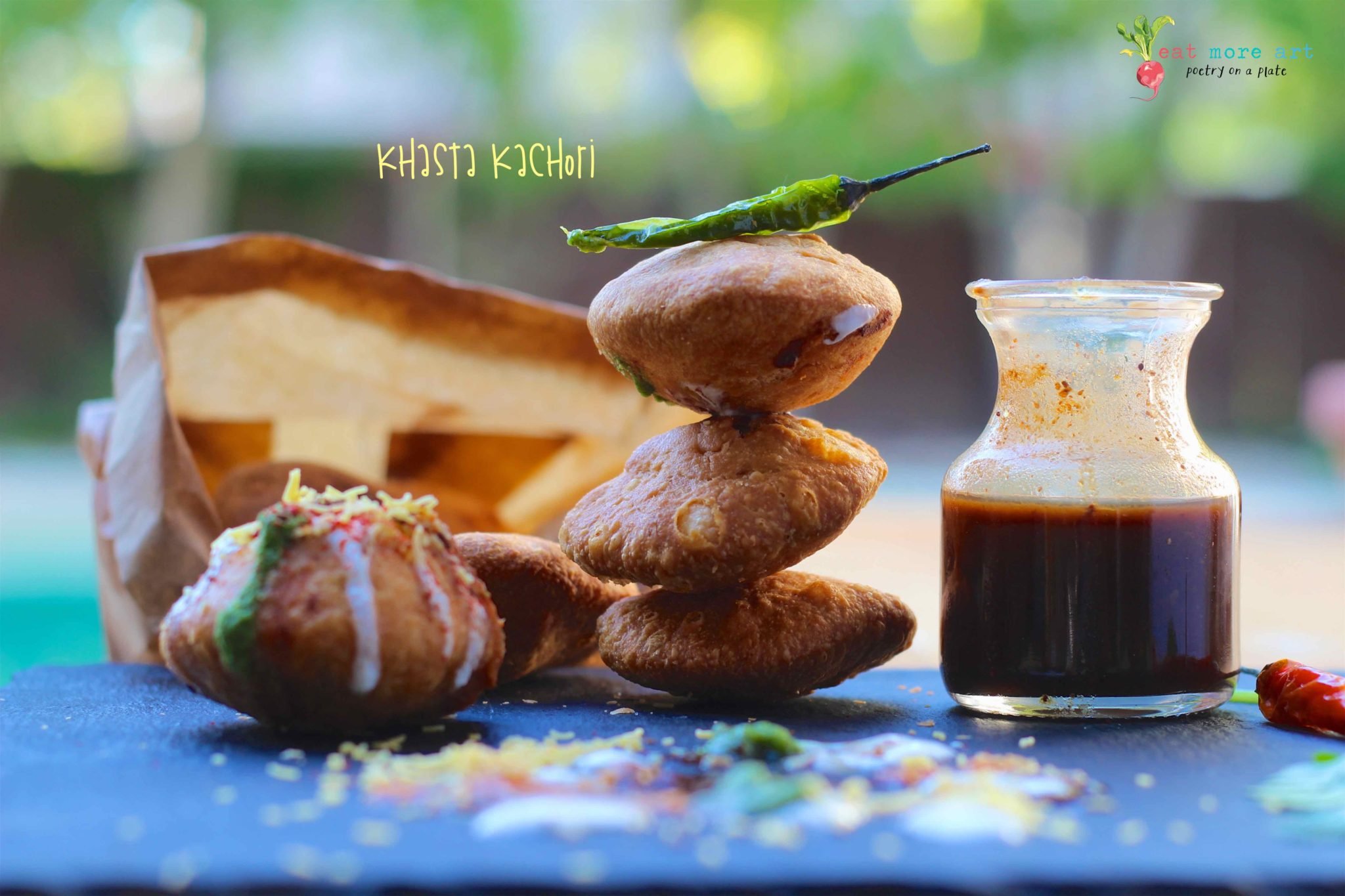 Halwai Style Khasta Kachori | Khasta Kachori Chaat | Eat More Art