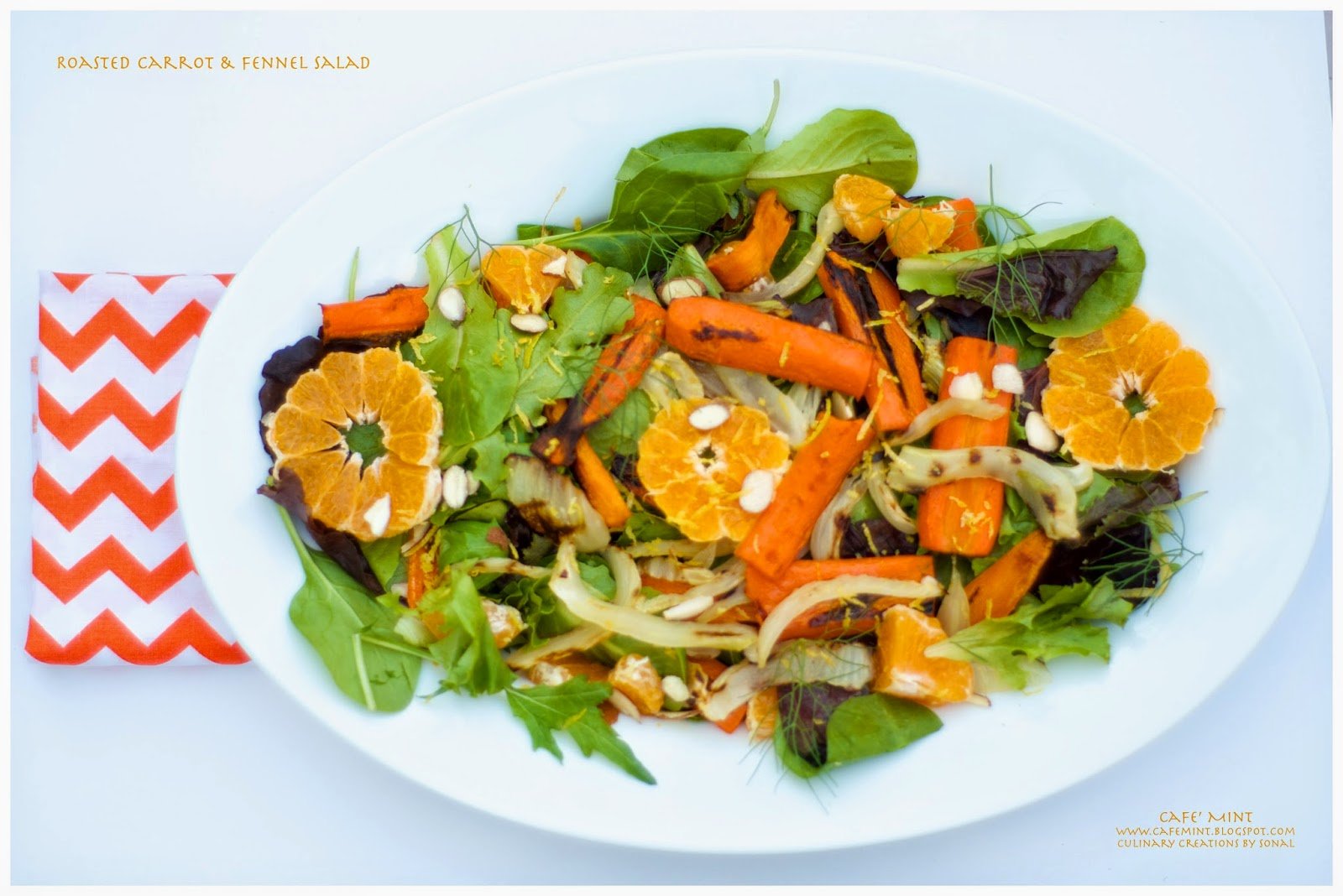 Roasted Carrots & Fennel Salad | Eat More Art