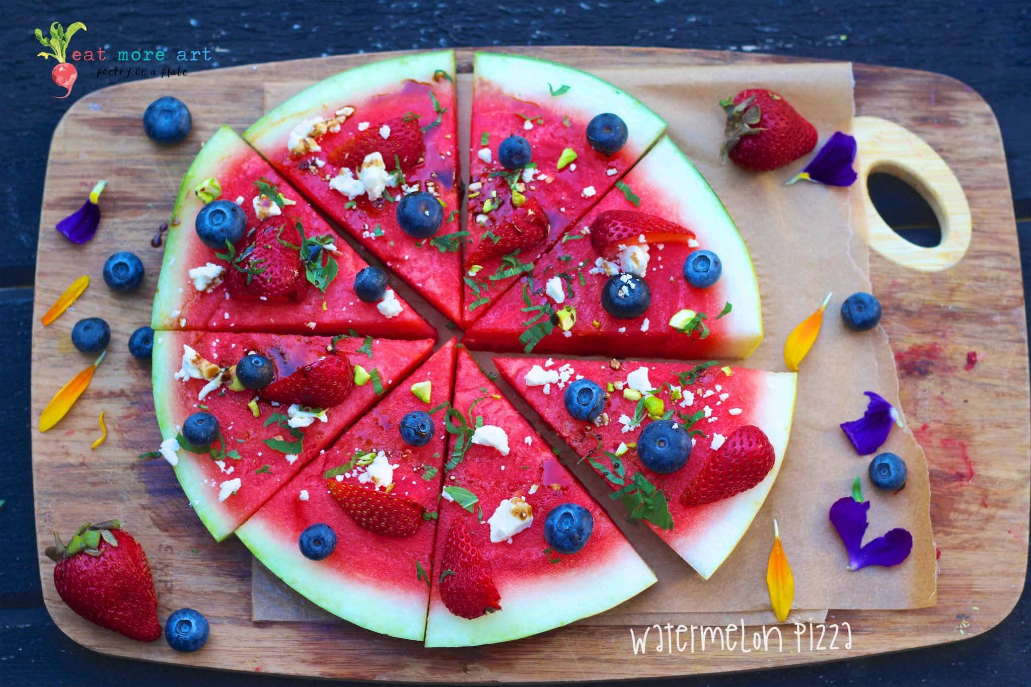 Watermelon Pizza | Eat More Art
