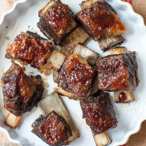 Easy Oven Baked BBQ Beef Short Ribs Recipe