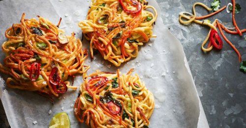 Spaghetti-Gemüse-Puffer