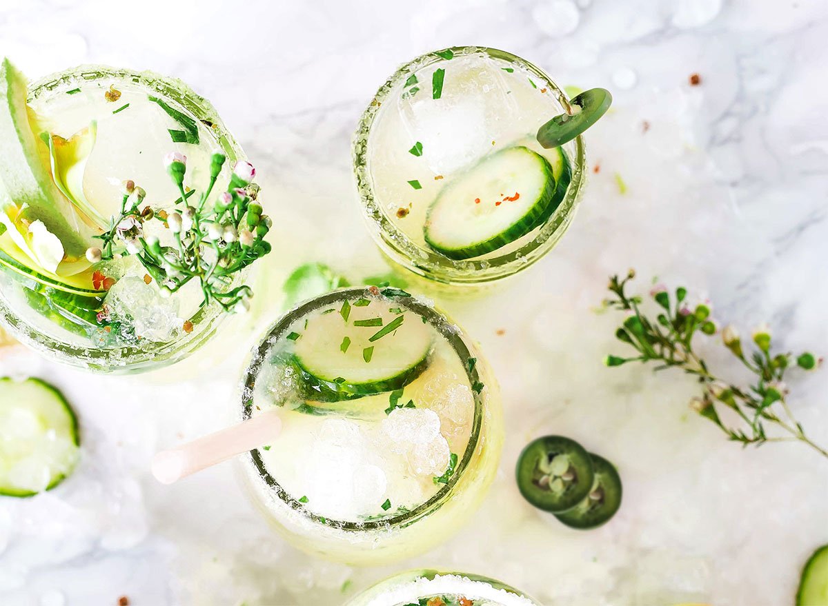 A Refreshing Cucumber and Jalapeño Margarita Recipe