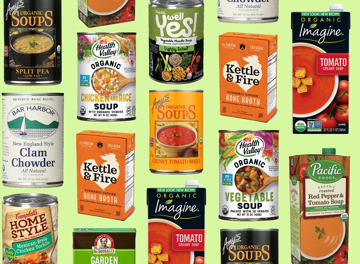 14 Best Low-Sodium Canned Soups for Heart Health, Approved by Dietitians