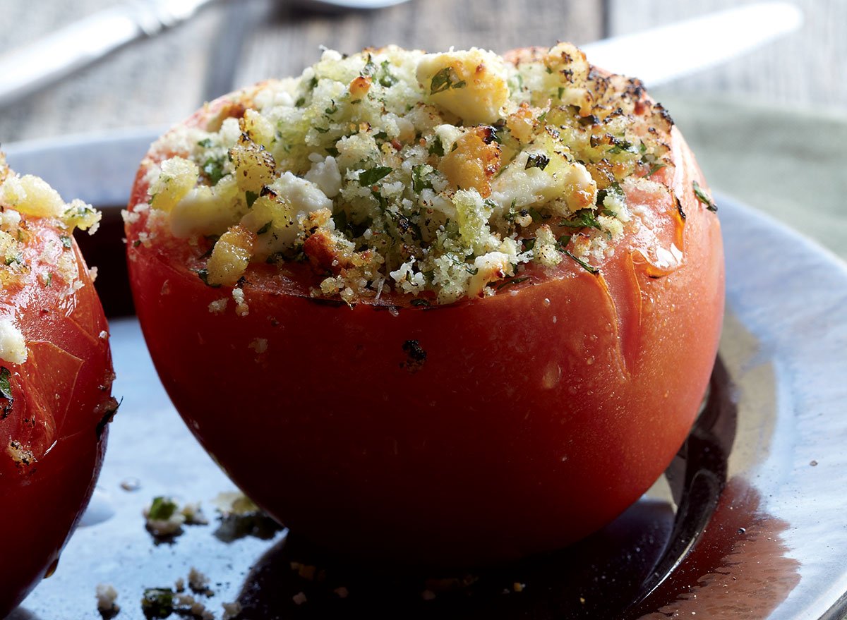 A Quick Vegetarian-Friendly Stuffed Tomatoes Recipe