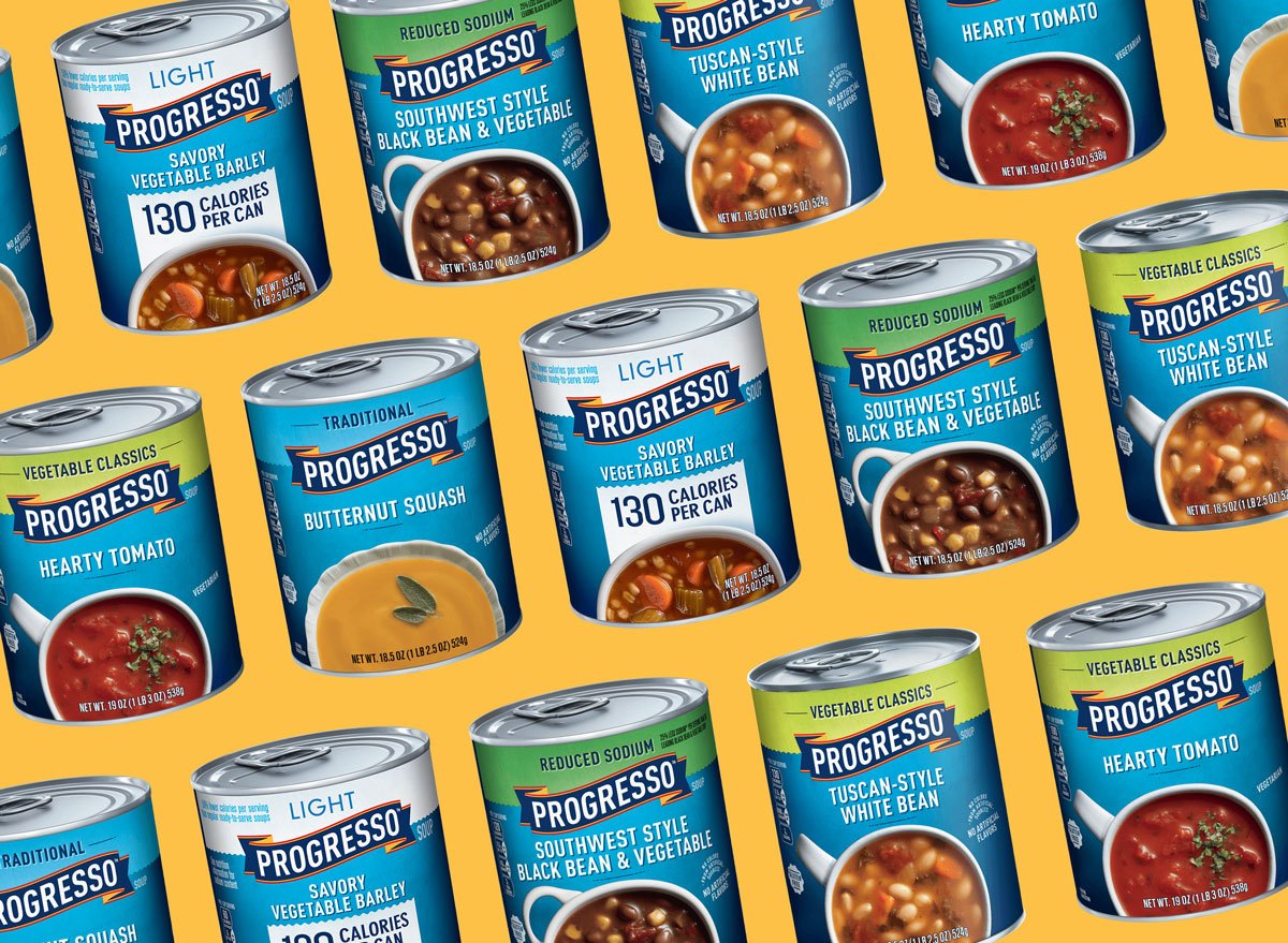 Out of 89 Progresso Soups, These 10 Are the Healthiest